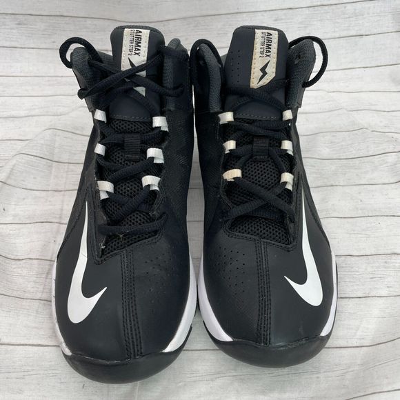 Nike Air Max Stutter Step 2 Size 4.5 Youth Black Basketball Shoes 653754 001 - Picture 6 of 11